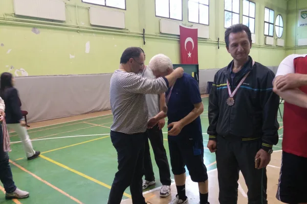 Büyük Klasman Masa Tenisi Turnuvası Yapıldı
